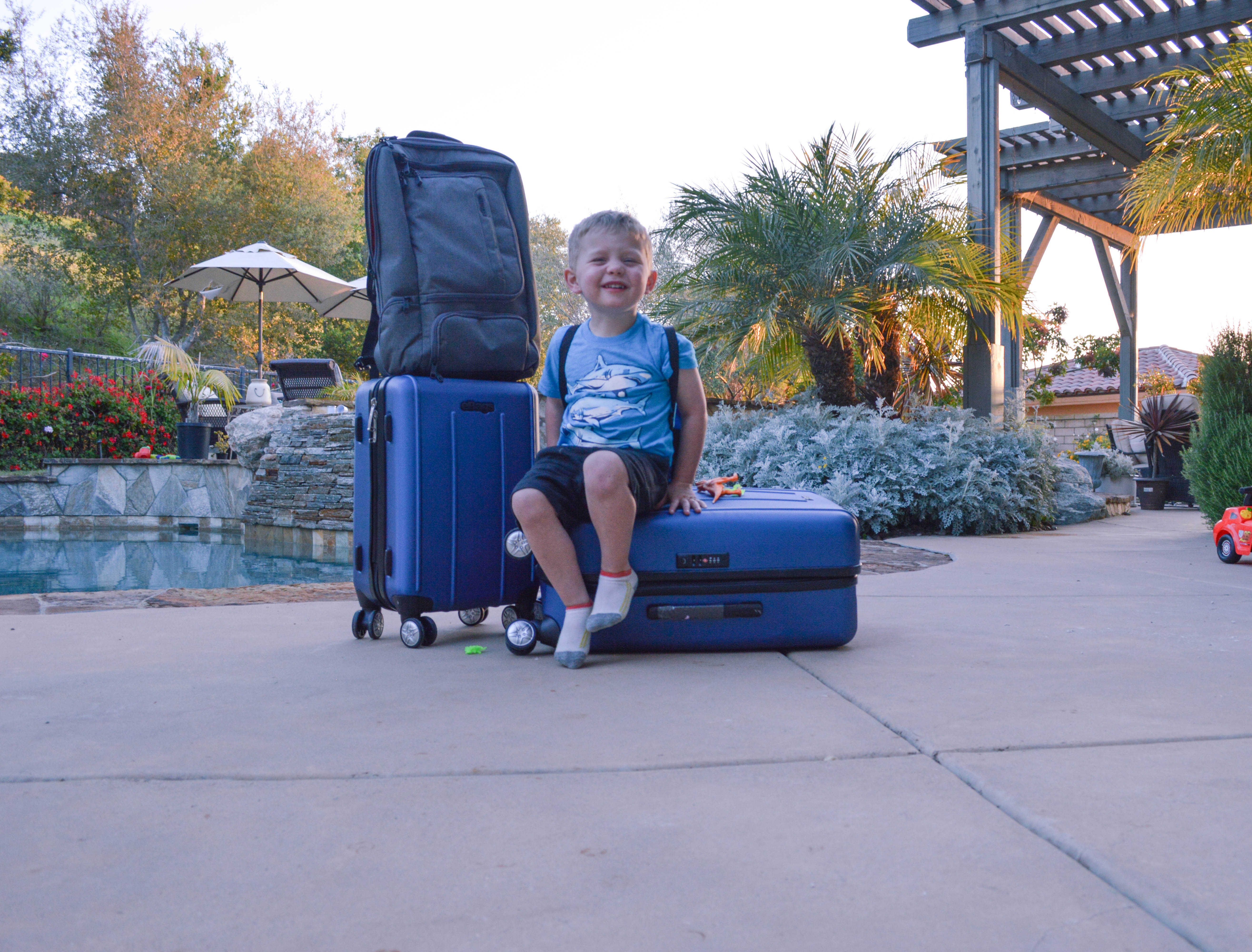 Ebags Review: Packing for the Whole Family featured by popular Denver lifestyle blogger, All Things Lovely