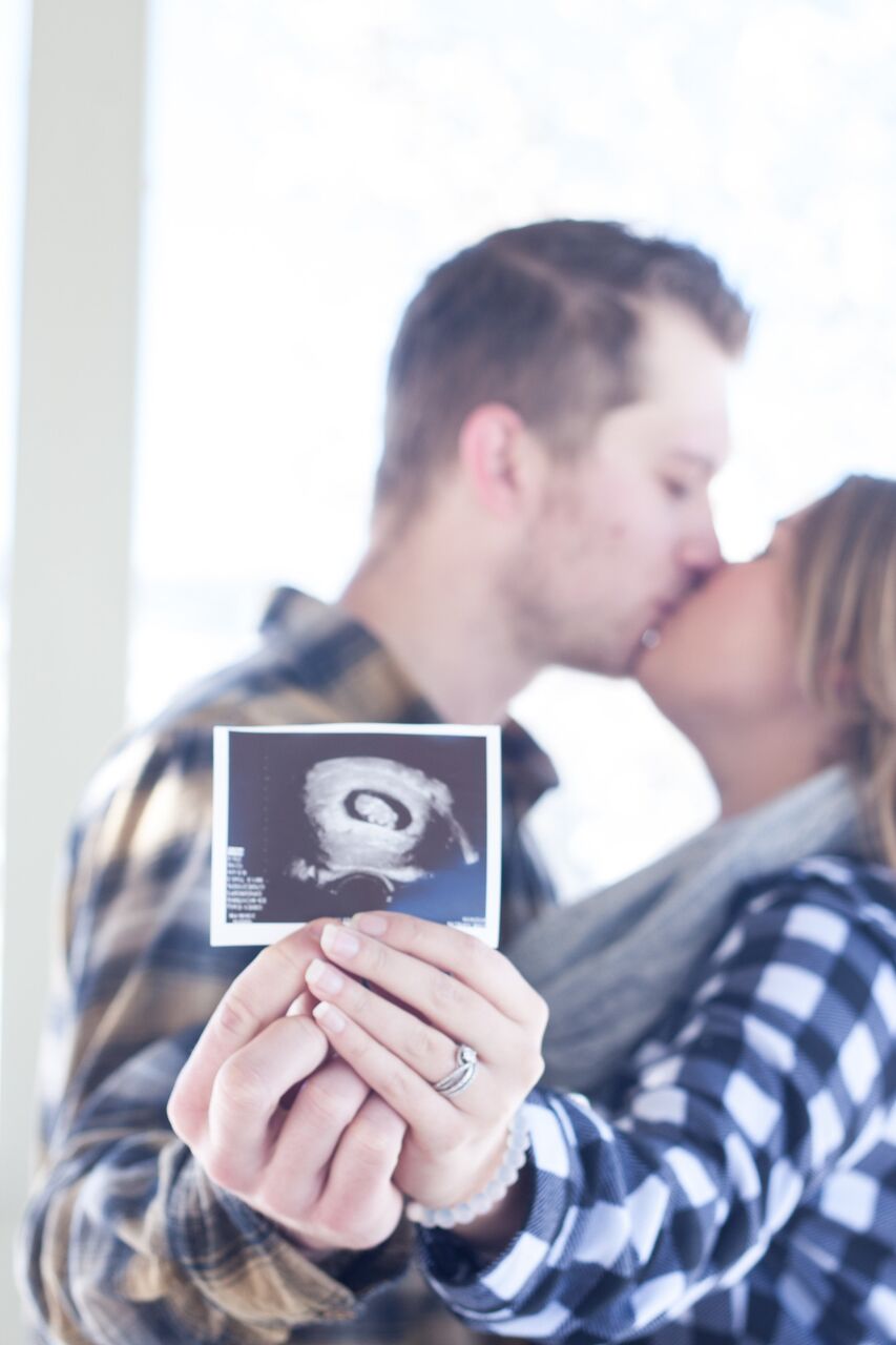 Pregnancy Announcement Ideas featured by popular Denver mom blogger, All Things Lovely