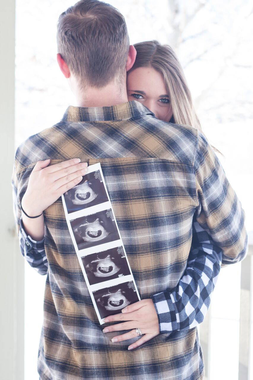 Pregnancy Announcement Ideas featured by popular Denver mom blogger, All Things Lovely