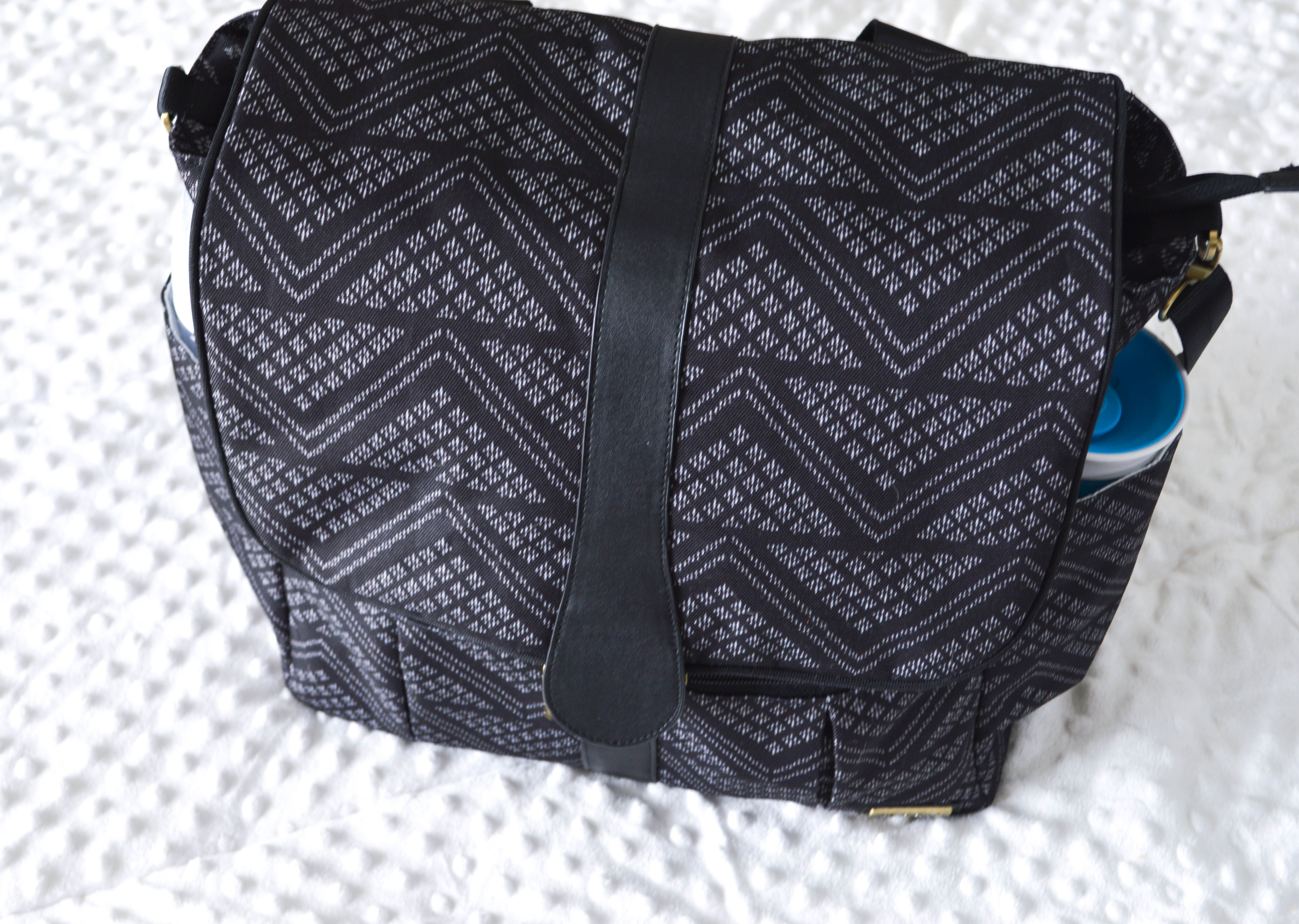 JJ Cole Backpack Diaper Bag review featured by popular Denver lifestyle blogger, All Things Lovely