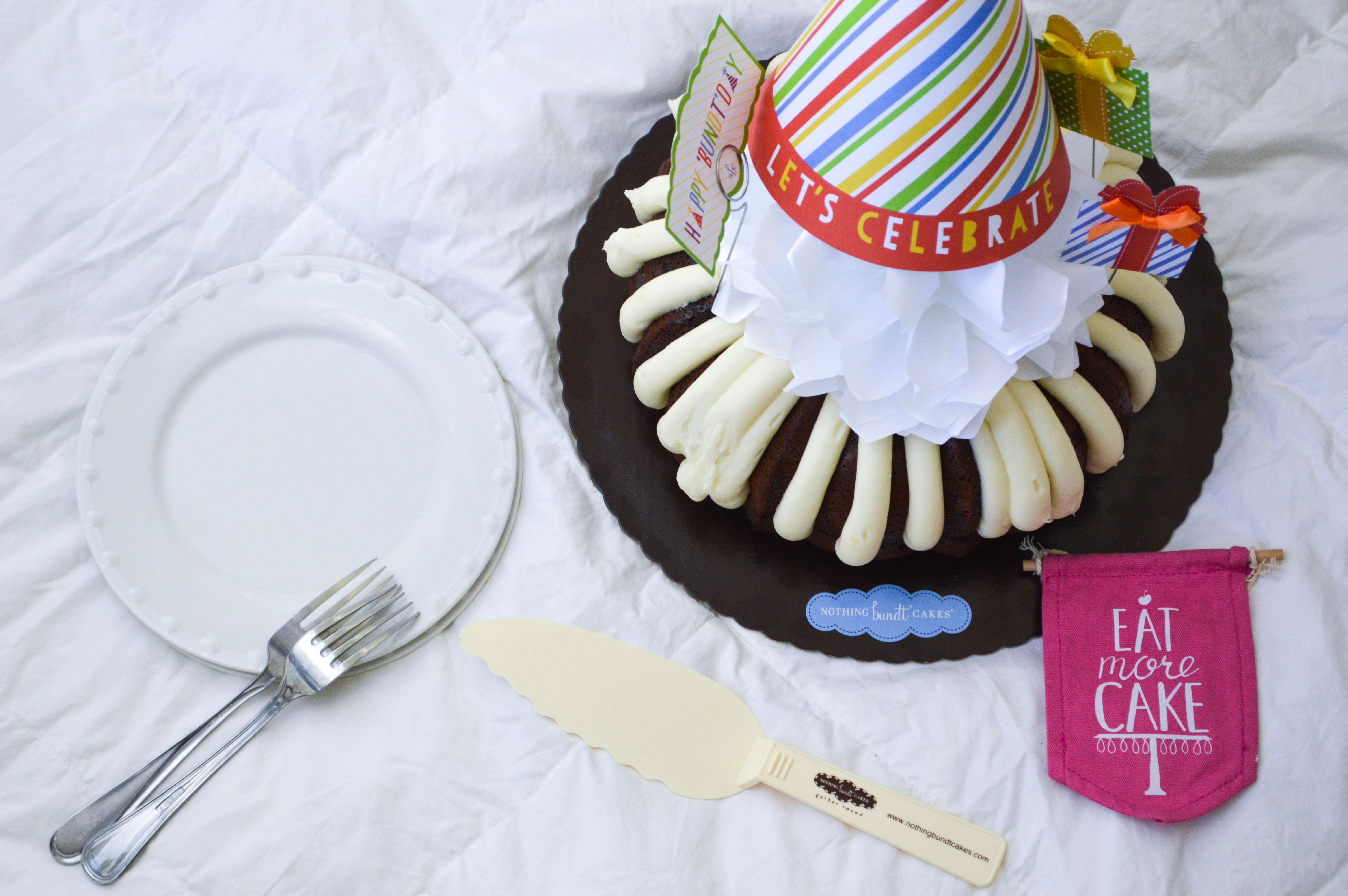 Happy Birthday Cake - Happy 'Bundt'day Cake - Nothing Bundt Cakes