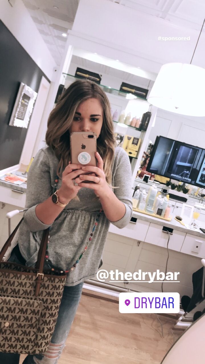 Drybar Park Meadows review featured by popular life and style Denver blogger, All Things Lovely