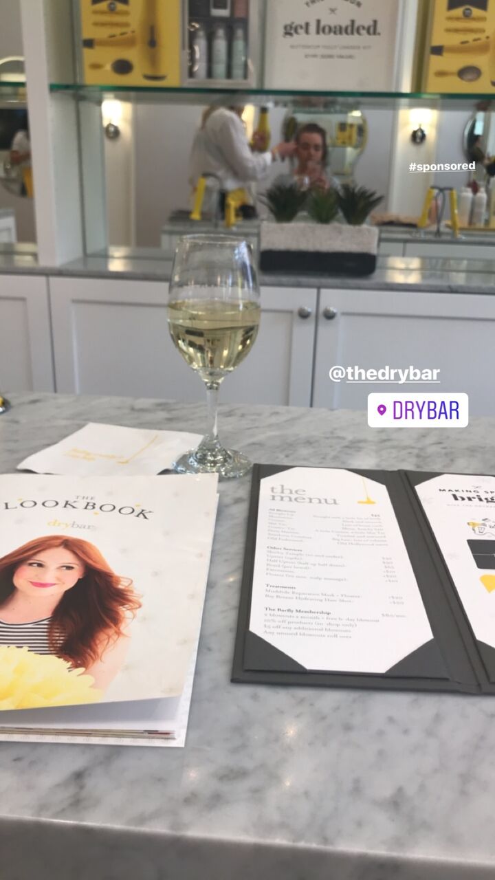 Drybar Park Meadows review featured by popular life and style Denver blogger, All Things Lovely