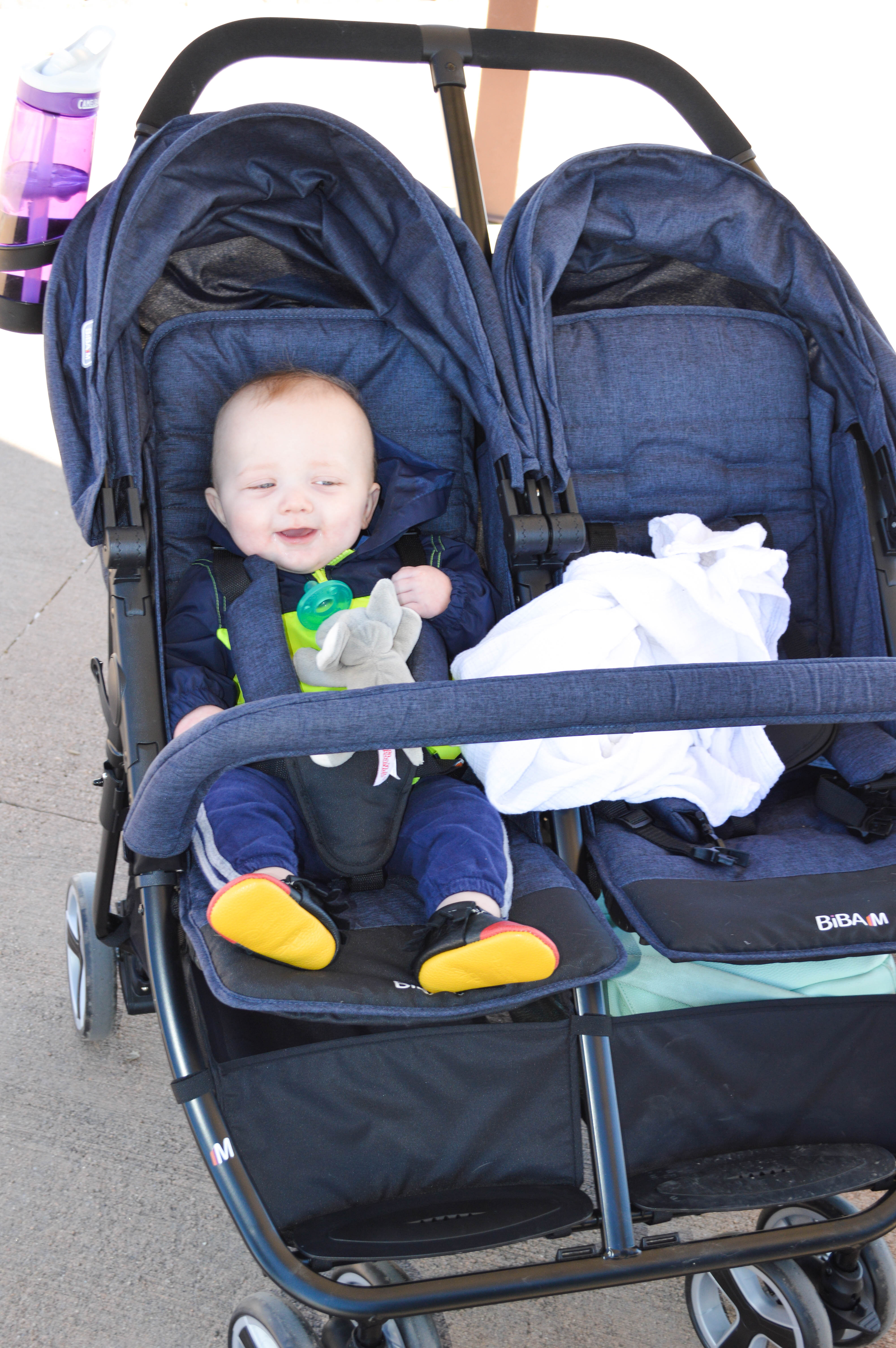 Biba M Double Stroller Review featured by popular Denver life and style blogger, All Things Lovely