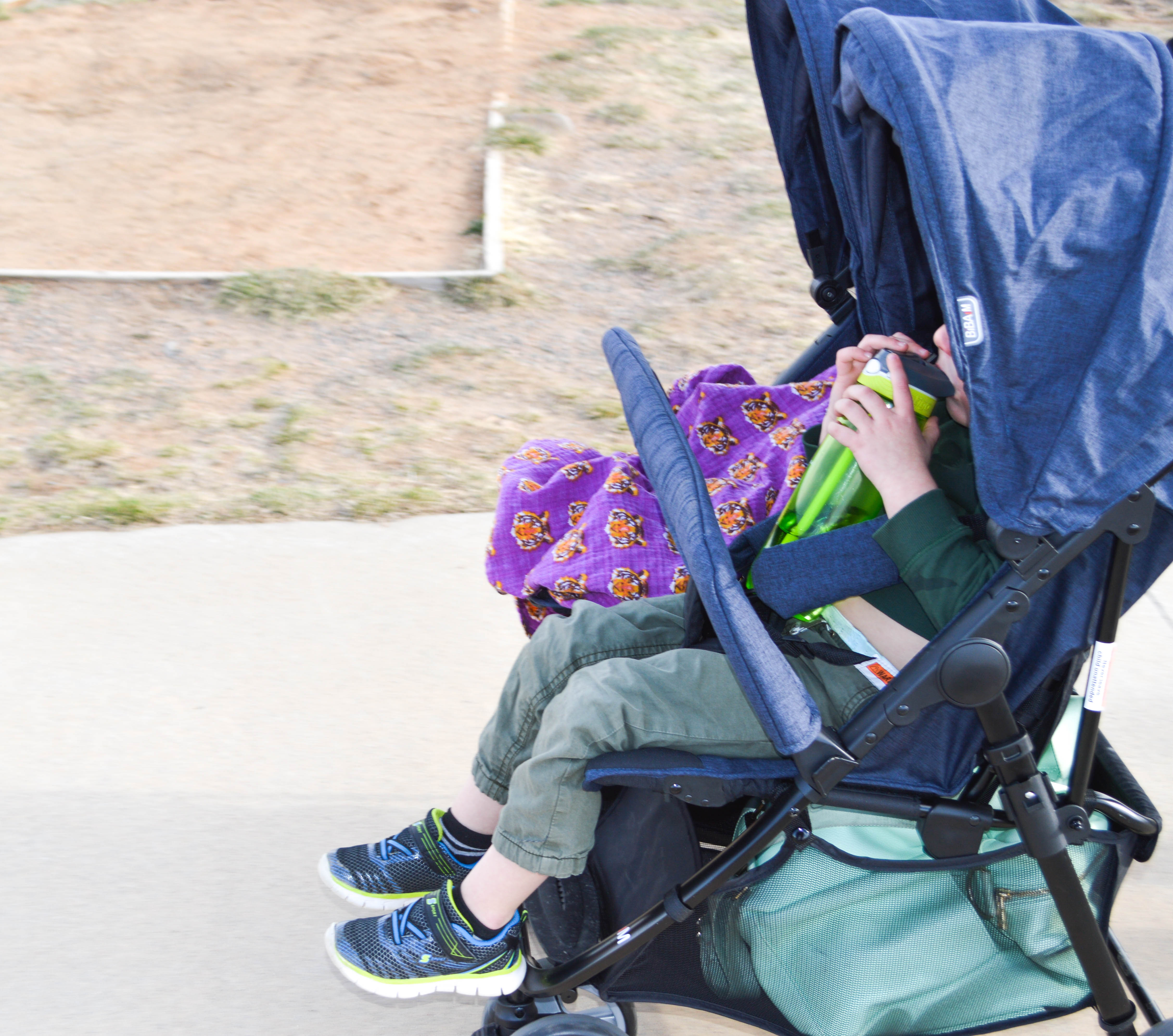 Biba M Double Stroller Review featured by popular Denver life and style blogger, All Things Lovely