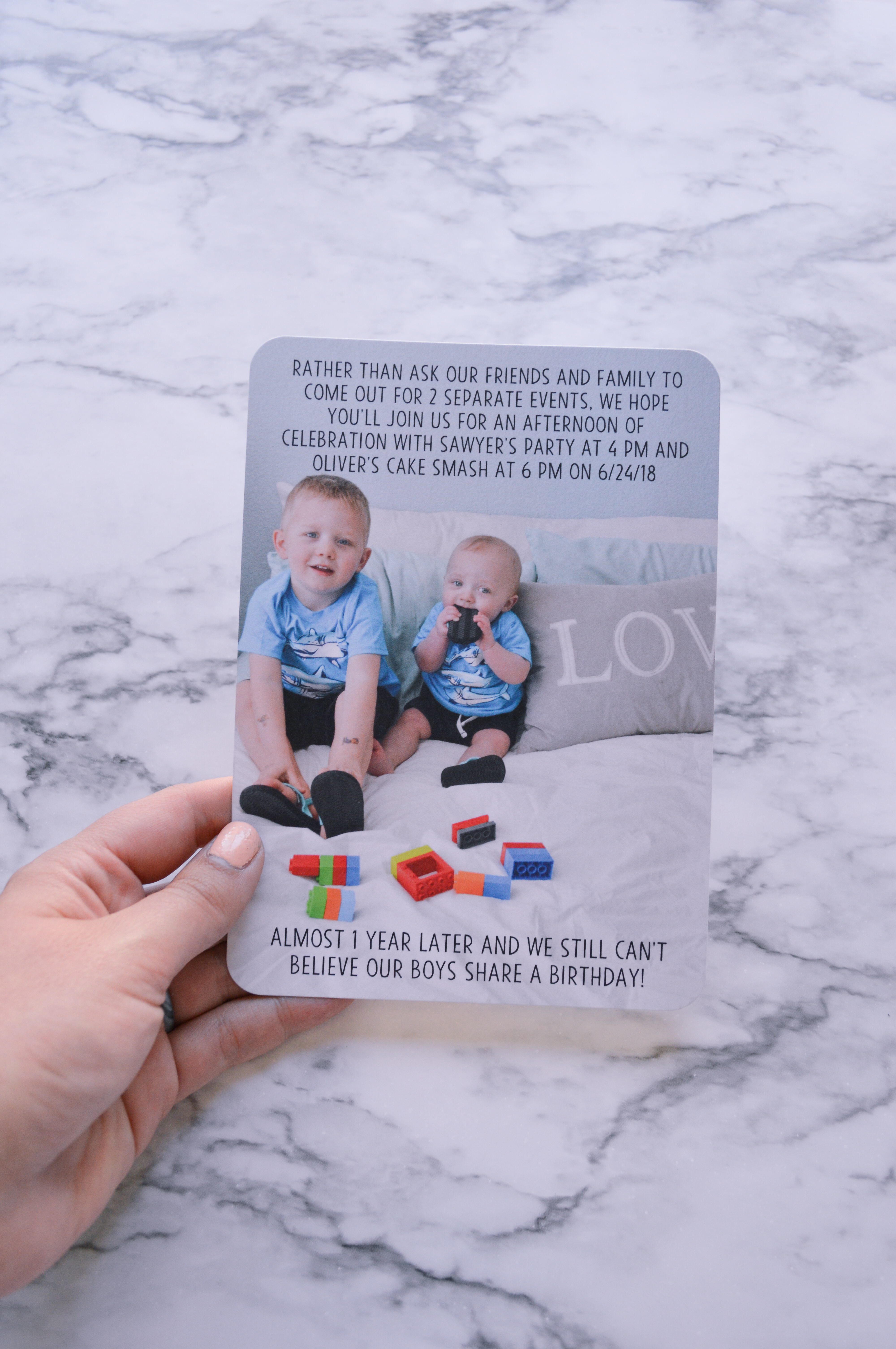 Shutterfly Customized Birthday Party Invitations featured by popular Denver lifestyle blogger, All Things Lovely