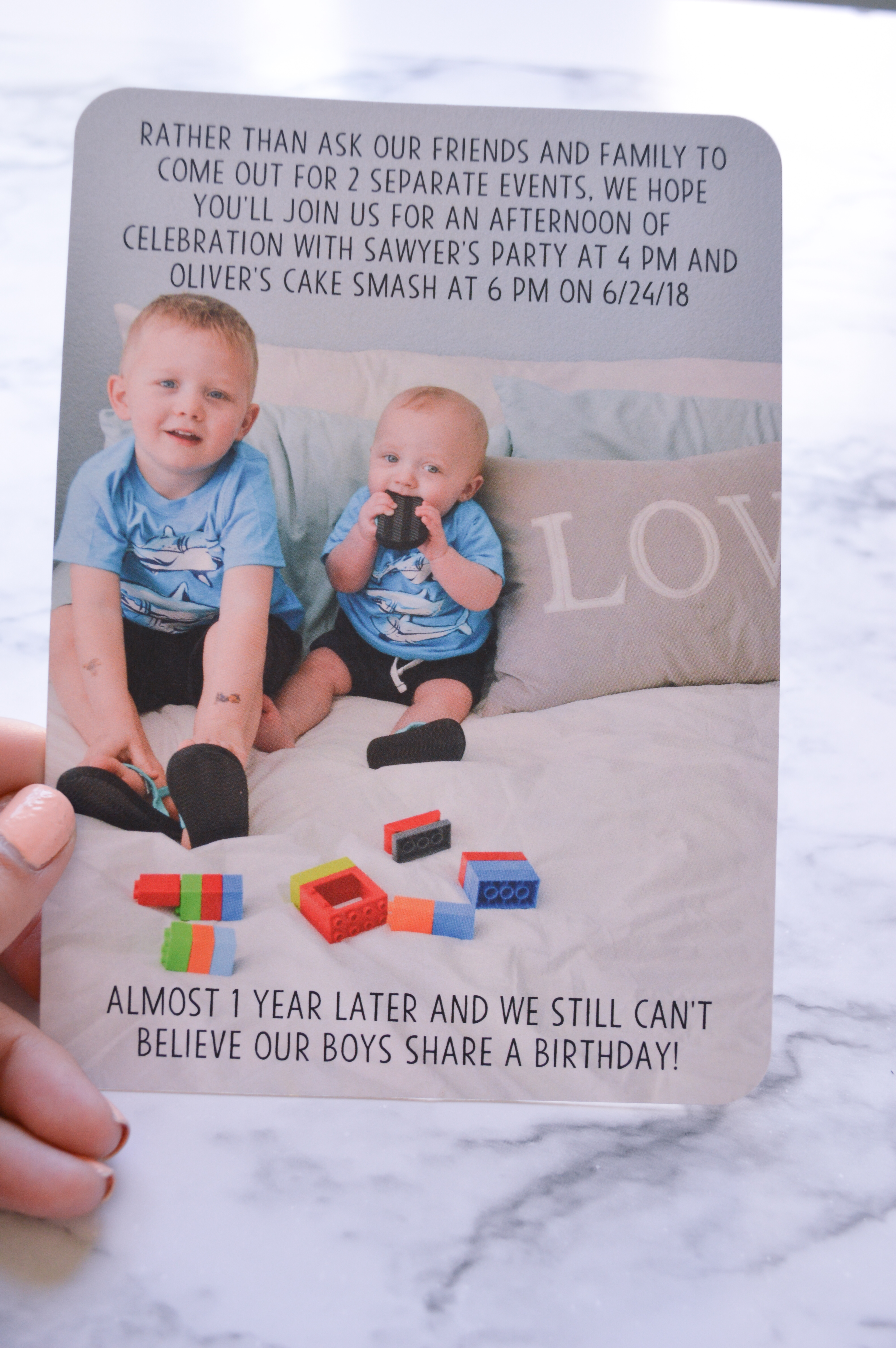 Shutterfly Customized Birthday Party Invitations featured by popular Denver lifestyle blogger, All Things Lovely