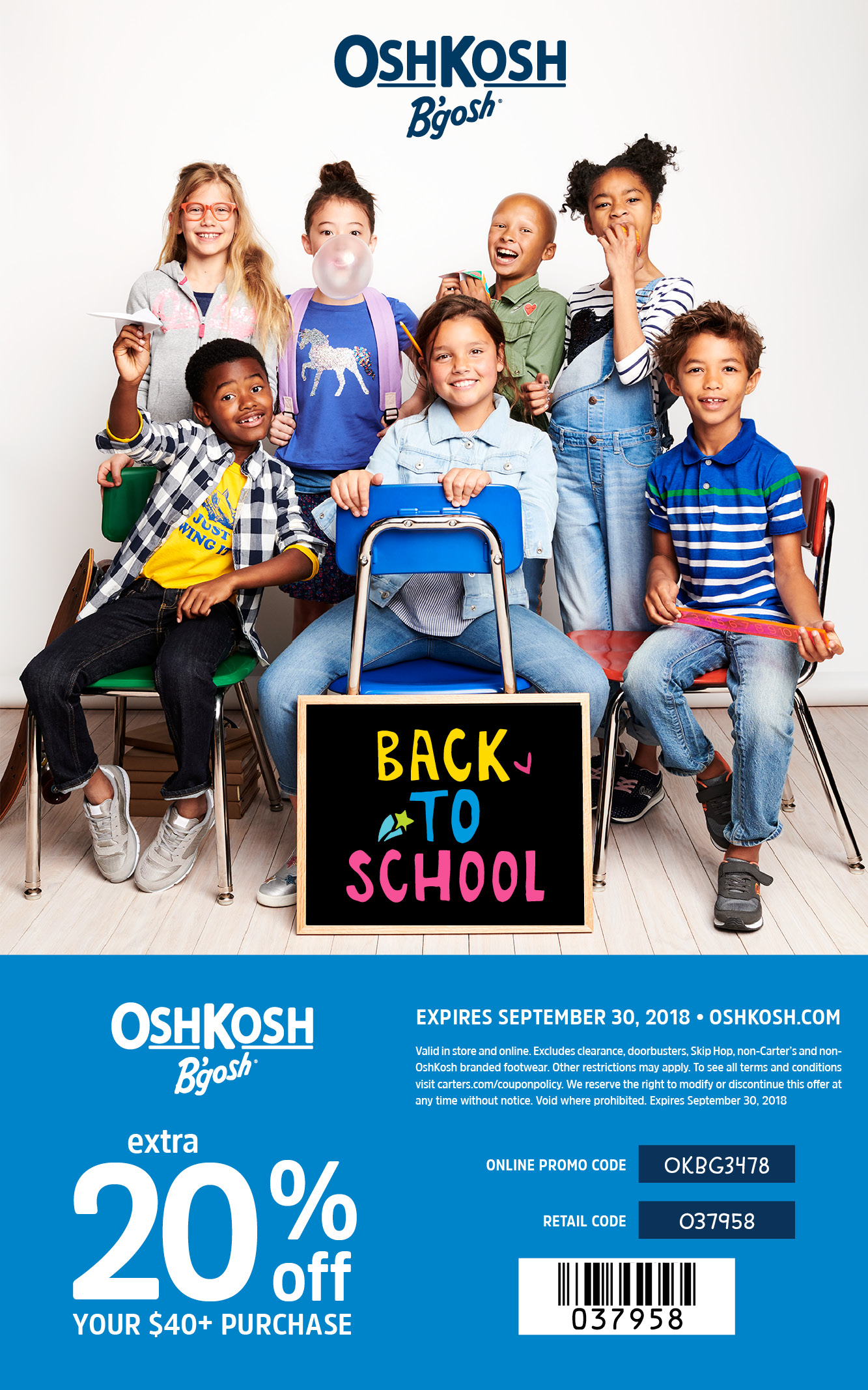 OshKosh B'Gosh Back to School Outfits featured by popular Denver style blogger, All Things Lovely