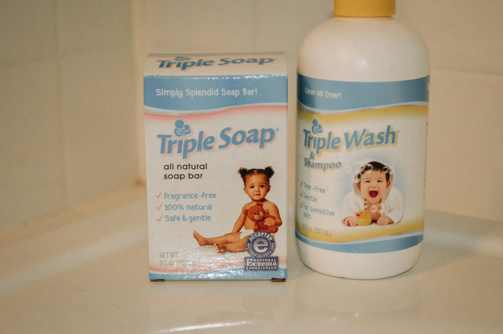 bath time with Triple Wash and Triple Soap featured by top US lifestyle blog, All Things Lovely