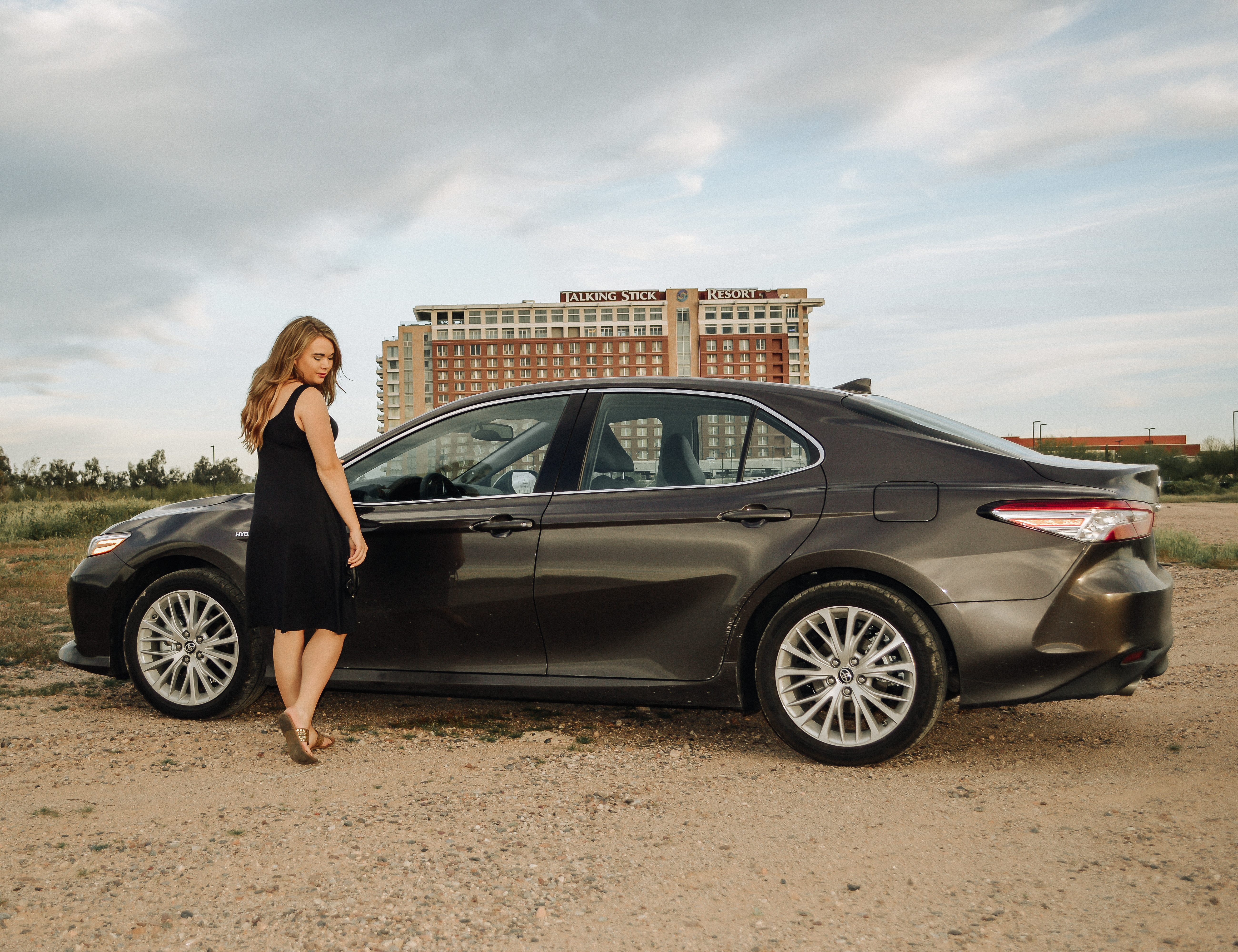 2019 Toyota Camry Hybrid XLE review featured by top US lifestyle blog, All Things Lovely
